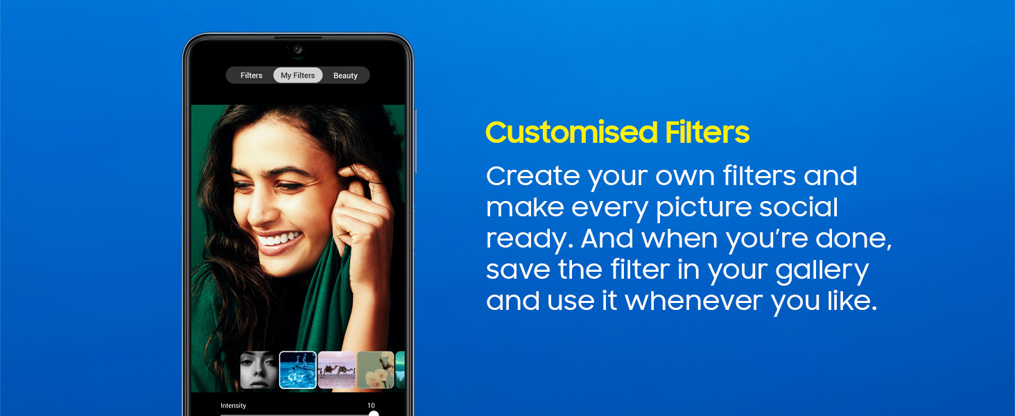 Customized filters