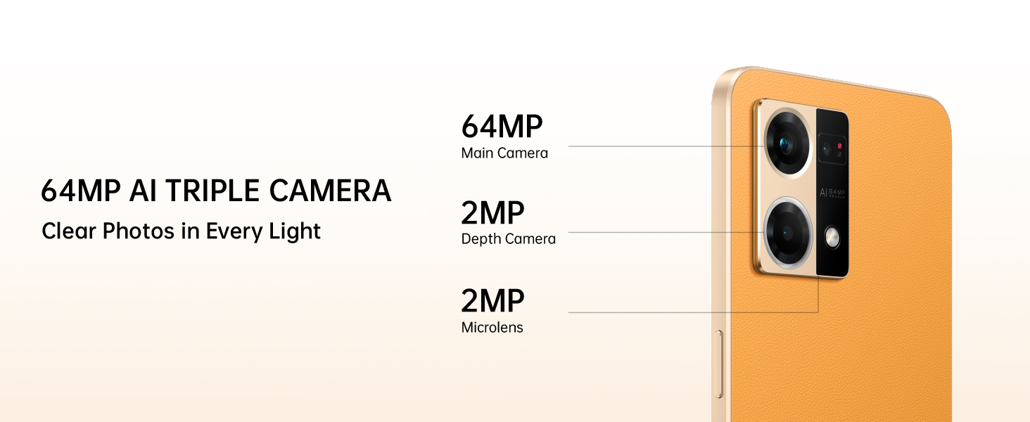 OPPO F21 Pro mobile with 64MP camera, AI triple Camera, 64MP Camera mobile phone
