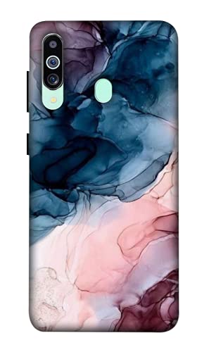 NDCOM Marble Color Printed Hard Mobile Back Cover Case for Samsung Galaxy M40