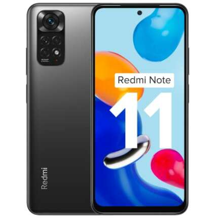 Redmi Note 11 (Space Black, 6GB RAM, 64GB Storage) | 90Hz FHD+ AMOLED Display | Qualcomm® Snapdragon™ 680-6nm | Alexa Built-in | 33W Charger Included | Get 2 Months of YouTube Premium Free!