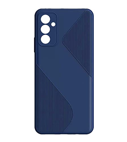 OxMore Back Cover for Samsung Galaxy F-23 (5G) (TPU | Flexible | Shockproof | Silicon) (Blue)
