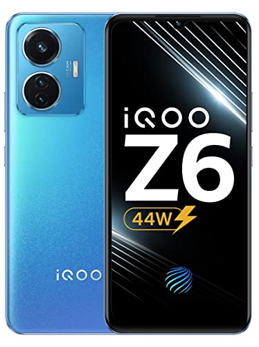 iQOO Z6 44W (Lumina Blue, 4GB RAM, 128GB Storage)