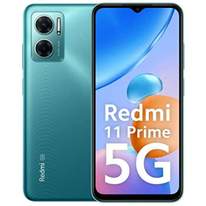 Redmi 11 Prime 5G (Meadow Green, 6GB RAM, 128GB Storage) | Prime Design | MTK Dimensity 700 | 50 MP Dual Cam | 5000mAh | 7 Band 5G