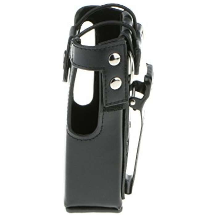CALANDIS Hard Pu Leather Case Carrying Holder Holster for Motorola Gp328 Gp338 Gp380