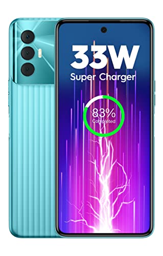 Tecno Spark 8 Pro (Turquoise Cyan, 7GB Expandable RAM 64GB Storage) 33W Fast Charger | Helio G85 Gaming Processor | 6.8"(17.2cm) FHD+Dot-in Display | 48MP Triple Camera