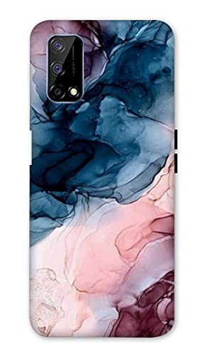 NDCOM Marble Color Printed Hard Mobile Back Cover Case for Realme Narzo 30 Pro 5G