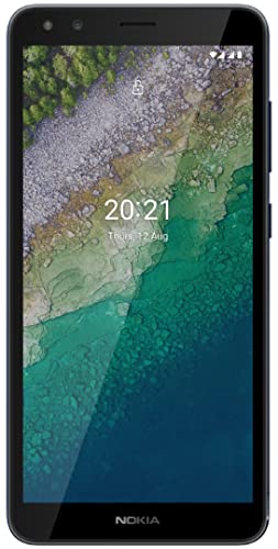 Nokia C01 Plus 4G, 5.45” HD+ Screen, Selfie Camera with Front Flash | 32GB Storage (Blue)