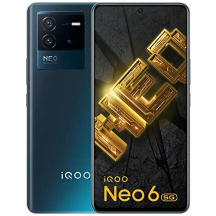 (Renewed) IQOO Neo 6 5G (Dark Nova, 8GB RAM, 128GB Storage) | Snapdragon® 870 5G