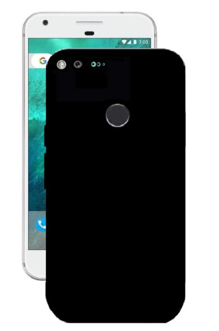 LazyLion Back Cover Case for Google Pixel XL, Silicone Shockproof Phone Case, Ultra Safety with Soft Feel (Pack of 1)