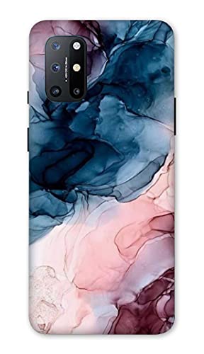 NDCOM Marble Color Printed Hard Mobile Back Cover Case for OnePlus 8T