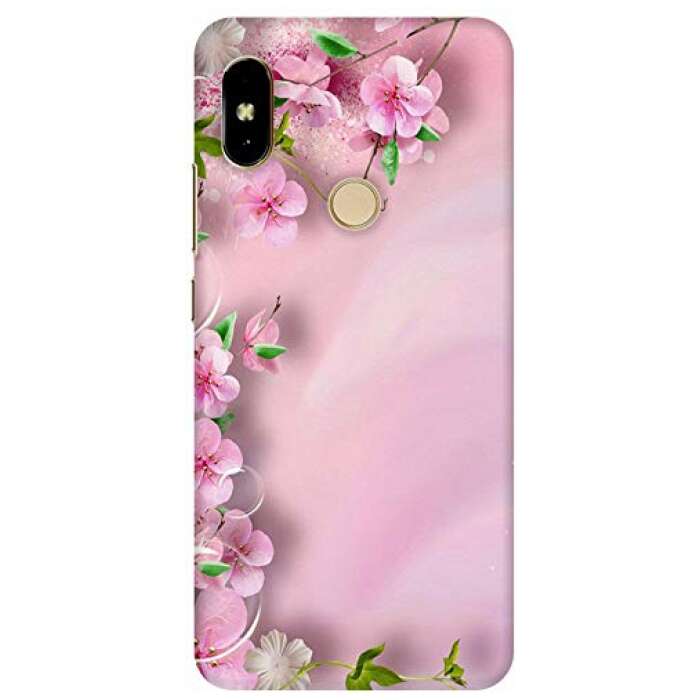 Arvi Enterprise Flowers Slim Light Weight Back Cover for Xiaomi Redmi Mi Y2 Or S2