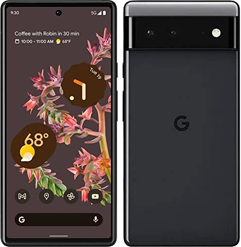 Google Pixel 6 5G 128 GB Smartphone (Black)