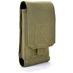 Homaxa / Army Camo Molle Bag for Mobile Phone Belt Pouch Holster Cover Case, 16.5 X 9.5 X 2.5 cm, Green