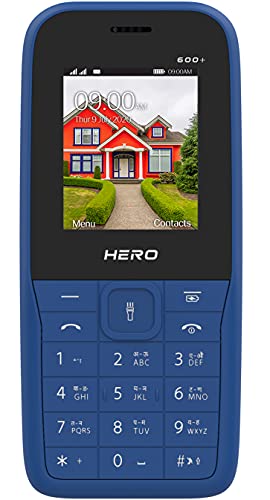 Lava Hero 600+ (Sapphire Blue), Auto Call Recording, FM Recording, Keypad Mobile