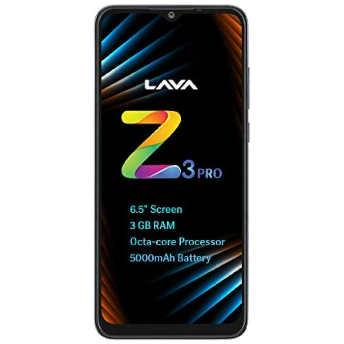 Lava Z3 Pro (3GB RAM, 32GB Storage)- Blue | High Performance Octa core Processor| Big 5000 mAh Battery | 8MP AI Dual Rear Camera
