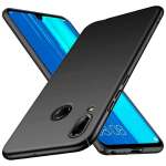 LazyLion Back Cover Case for Huawei Nova 3i, Silicone Shockproof Phone Case with [Soft Anti-Scratch Microfiber Lining] Black (Pack of 1)