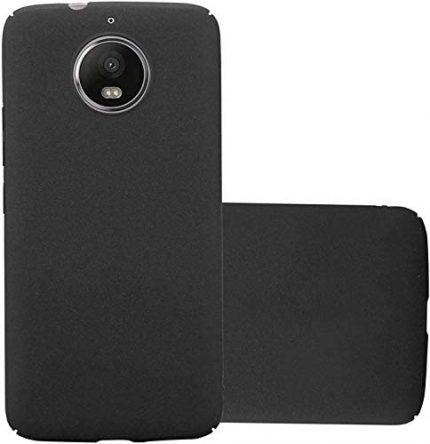 LazyLion Back Cover Case for Motorola Moto G5S, Silicone Shockproof Phone Case with [Soft Anti-Scratch Microfiber Lining] Black (Pack of 1)