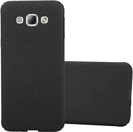 LazyLion Back Cover Case for Samsung Galaxy A8, Silicone Shockproof Phone Case with [Soft Anti-Scratch Microfiber Lining] Black (Pack of 1)