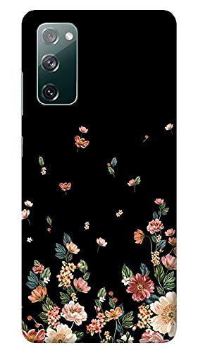 NDCOM Flowers Girly Printed Hard Mobile Back Cover Case for Samsung Galaxy S20 FE 5G