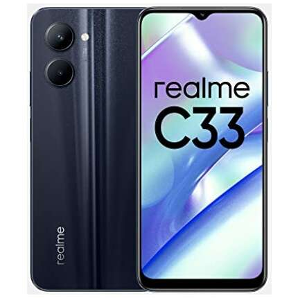 Realme C33 (Night Sea, 4GB RAM, 64GB Storage)