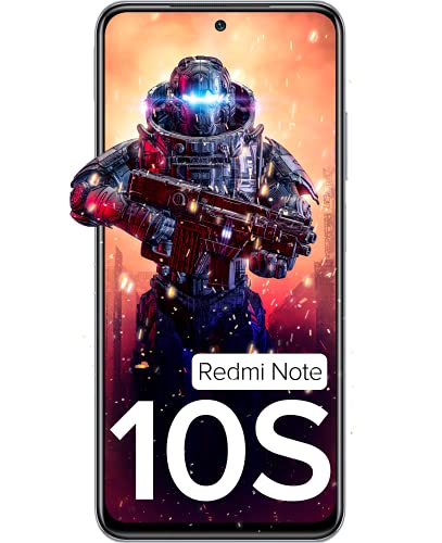 Redmi Note 10S (Frost White, 6GB RAM, 64GB Storage) - Super Amoled Display | 64 MP Quad Camera | 6 Month Free Screen Replacement (Prime only) | Alexa Built in | 33W Charger Included