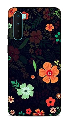 SS TOPIWALA Designer Colorful Printed Mobile Hard Back Case & Cover for OnePlus Nord/OnePlus Z/ 1+Nord (Hivicous, Flower, Nature)