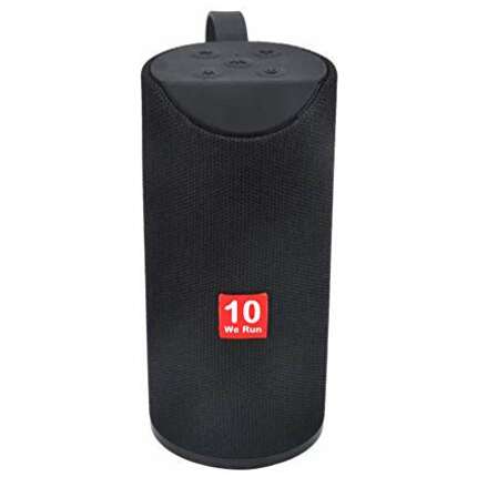 10WeRun R10 Portable Bluetooth Speaker Outdoor Loudspeaker Wireless Mini Column 10W Stereo Music Support FM TF Card Bass Box