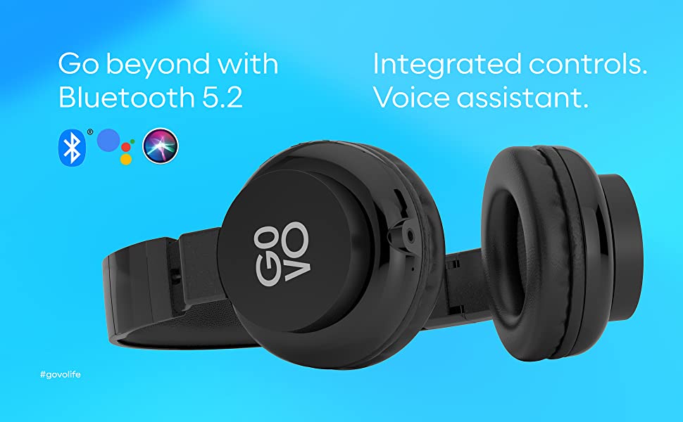 GOBOLD 400, Bluetooth Headphones, with integrated controls, Bluetooth  and Voice assistant