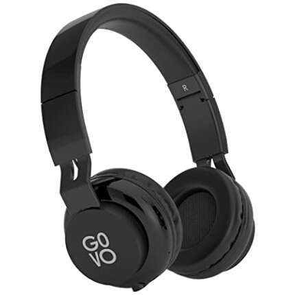 GOVO GOBOLD 400 Wireless On Ear Headphone with Mic, 15H Play Time, 40MM Driver, Passive Noise Cancellation