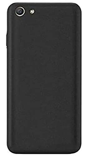 KRL Mobile Back Cover Case for Oppo F1S (Silicone Case|CameraProtection|Black RL-2009)