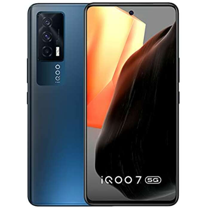 iQOO 7 5G (Storm Black, 12GB RAM, 256GB Storage) | 3GB Extended RAM | Upto 12 Months No Cost EMI | 6 Months Free Screen Replacement