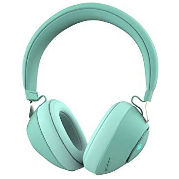 ZEBRONICS Zeb-Duke Wireless Bluetooth Over The Ear Headphone with Mic - (Green)