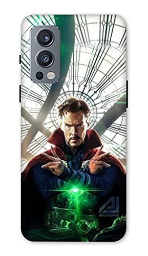 NDCOM Marvel Doctor Strange Printed Hard Mobile Back Cover Case for OnePlus Nord 2 5G