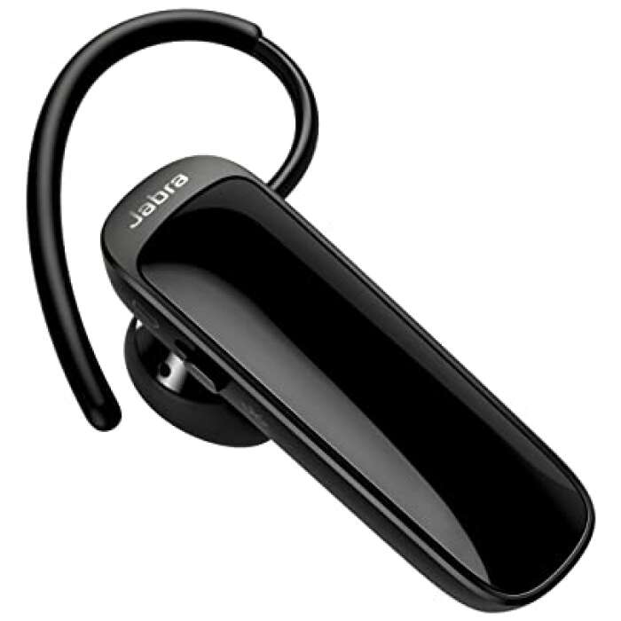 Jabra Talk 25 SE Mono Bluetooth Headset - Wireless Single Ear Headset with Built-in Microphone, Media Streaming and up to 9 Hours Talk Time - Black