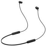 YAMAHA EP-E30A Wireless Bluetooth in Ear Neckband Headphone with Mic for Phone Call, Listening Care (Black) (EP-E30A(B))