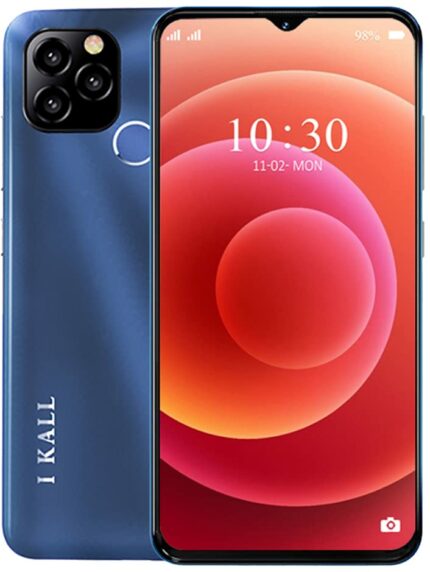 I KALL K401 Smartphone (6.26 Inch HD+ Display, 4GB, 64GB, 4G Volte) (Dark Blue)