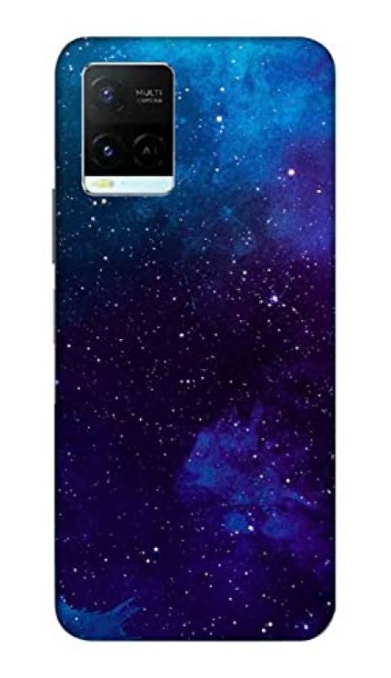 NDCOM Beautiful Star Space Printed Hard Mobile Back Cover Case for VIVO Y33s