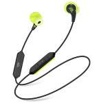 JBL Endurance RunBT, Sports in Ear Wireless Bluetooth Earphones with Mic, Sweatproof, Flexsoft eartips, Magnetic Earbuds, Fliphook & TwistLock Technology, Voice Assistant Support (Black & Yellow)