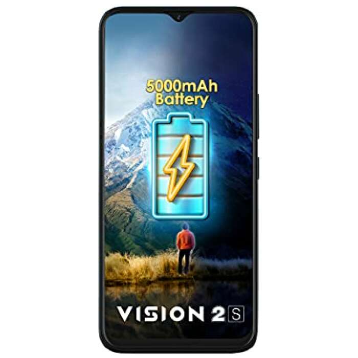 itel Vision2S (Deep Blue, 6.52'' HD+, 5000mAh Battery, 2GB RAM 32GB ROM, 8MP AI Dual Camera) (P651L)