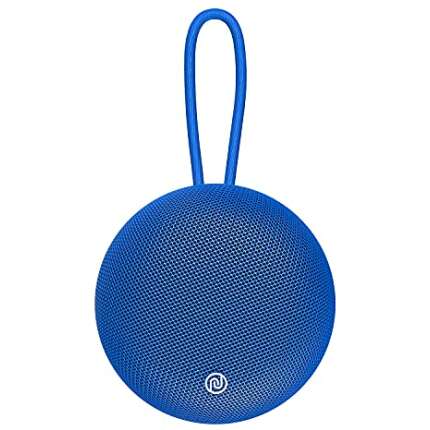 Noise Zest 3W Wireless Bluetooth Speaker, 8 hrs Playtime with TWS Pairing for Stereo Sound, Portable Speaker with Dual Equalizer (Bass & Normal Modes) - Cobalt Blue