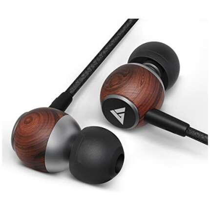 Boult Audio BassBuds Oak in-Ear Wired Earphones with 10mm Extra Bass Driver and HD Sound with mic(Brown)
