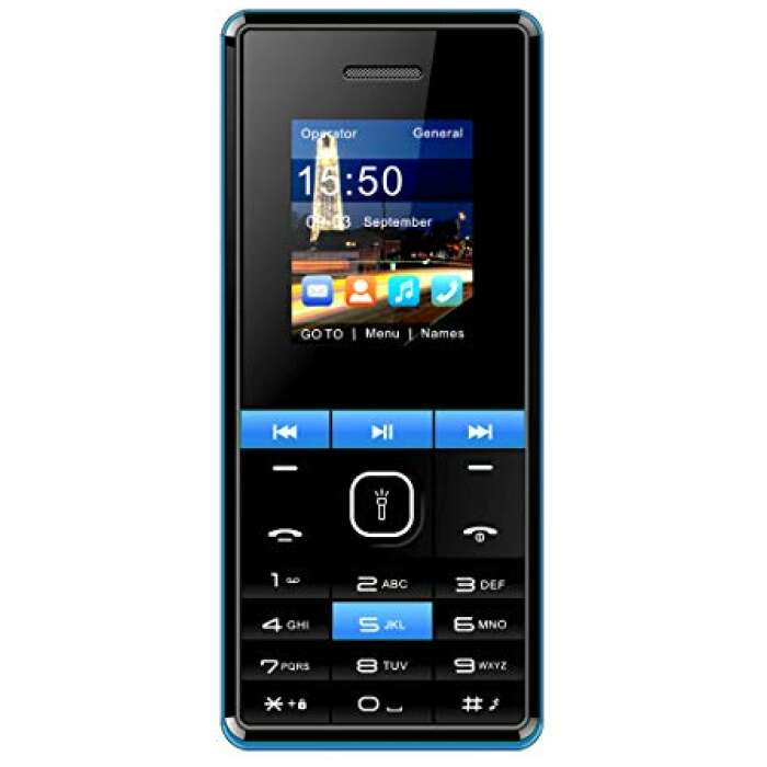 I KALL K41 Keypad Mobile (1.8 Inch, Big Battery) (Blue)