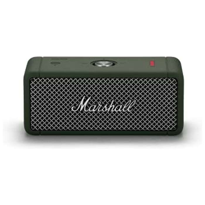 Marshall Emberton 1005944 20W Bluetooth, Wireless Bookshelf Speaker - Forest