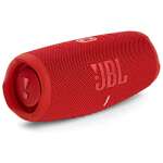 JBL Charge 5, Wireless Portable Bluetooth Speaker with JBL Pro Sound, 20 Hrs Playtime, Powerful Bass Radiators, Built-in 7500mAh Powerbank, PartyBoost, IP67 Water & Dustproof (Without Mic, Red)