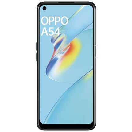Oppo A54 (Crystal Black, 4GB RAM, 128GB Storage) with No Cost EMI & Additional Exchange Offers