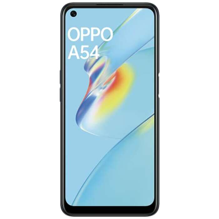 Oppo A54 (Crystal Black, 4GB RAM, 128GB Storage) with No Cost EMI & Additional Exchange Offers