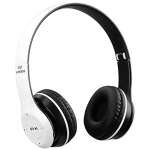 REEPUD Bluetooth Headphones with Mic Wireless Techology On Ear P47 for (Color White)
