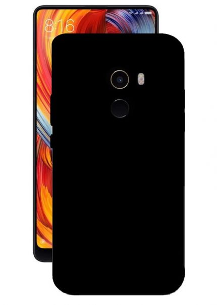 LazyLion Back Cover Case for Mi Mix 2, Silicone Shockproof Phone Case, Ultra Safety with Soft Feel (Pack of 1)