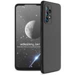 Glaslux Full Body 3-in-1 Slim Fit (Full Black) Full 360 Protection Back Case Cover for Samsung Galaxy A33 5G