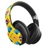 EKKO SKULL ALTER EGO H02 - Wireless Headphones With Algorithm ENC, 5 HOURS OF NON STOP MUSIC, MAXX BASS, PROMPTO CHARGE (Support Fast Charging), TWIN CONNECT, Siri & Google Assistant Activate (YELLOW)